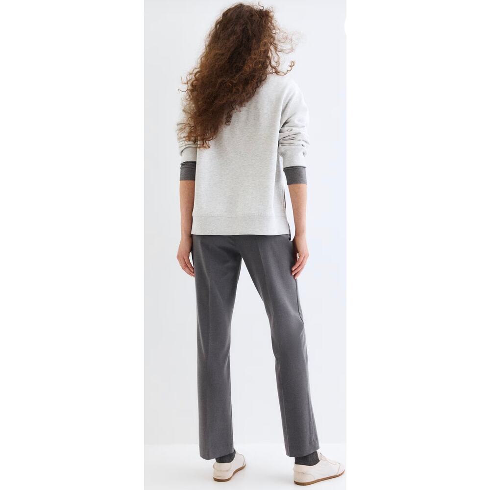 H&M Mama Slacks charcoal gray maternity pants - Picture 4 of 11